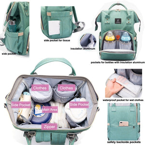 Waterproof Large Capacity Mummy Stroller Bag