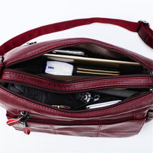 Load image into Gallery viewer, Women Leather Crossbody Bag