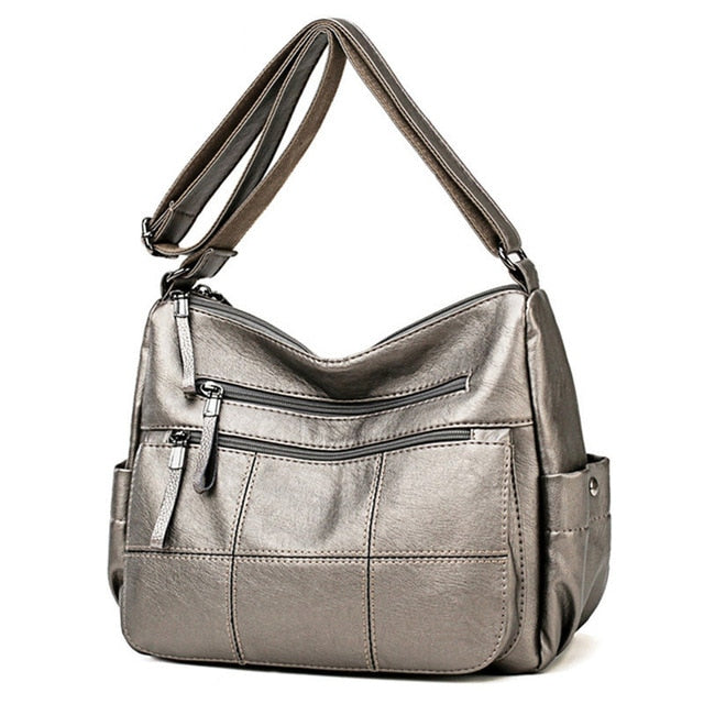 Women Leather Crossbody Bag