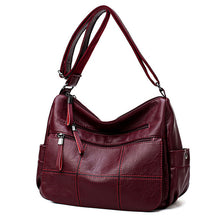 Load image into Gallery viewer, Women Leather Crossbody Bag