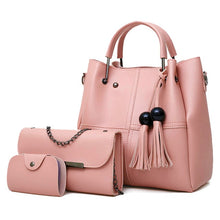Load image into Gallery viewer, IVY 3 PCS LEATHER BAG