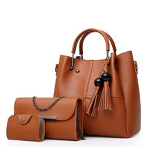 Load image into Gallery viewer, IVY 3 PCS LEATHER BAG