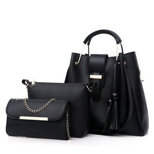 IVY 3 PCS LEATHER BAG