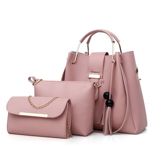IVY 3 PCS LEATHER BAG