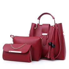 Load image into Gallery viewer, IVY 3 PCS LEATHER BAG